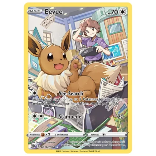 Eevee - Brilliant Stars Trainer Gallery